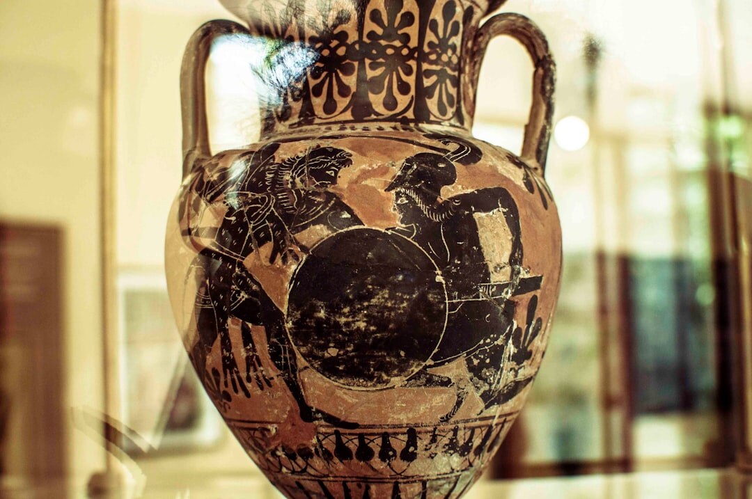 ancient artifacts in museum